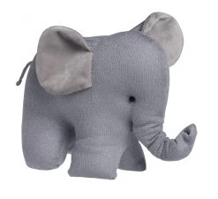 Knuffelolifant Sparkle - Zilvergrijs