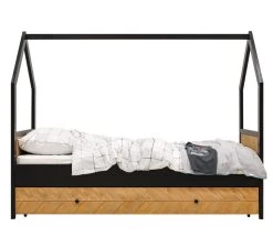 Huisbed Job 90x200 Vintage Honey -Baby Bonanza bopita huisbed job 90x200 vintage honey 3