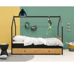 Huisbed Job 90x200 Vintage Honey -Baby Bonanza bopita huisbed job 90x200 vintage honey 5