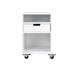 Ladenblok Op Wielen - Wit