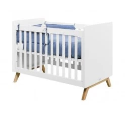 Ledikant Fenna 60x120 - Wit -Baby Bonanza bopita ledikant fenna 60x120 wit 3
