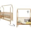 My First House Bedbank 60x120 - Naturel -Baby Bonanza bopita my first house bedbank 60x120 naturel