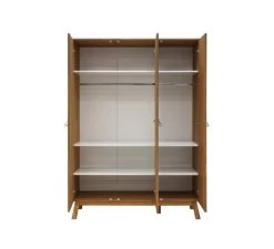 Senna 3-deurskast - Rose Wood -Baby Bonanza bopita senna 3 deurskast rose wood 1