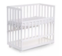 Childhome Bedside Crib - Wit