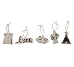 Childhome Gym Toys Canvas - Voor Baby Gym