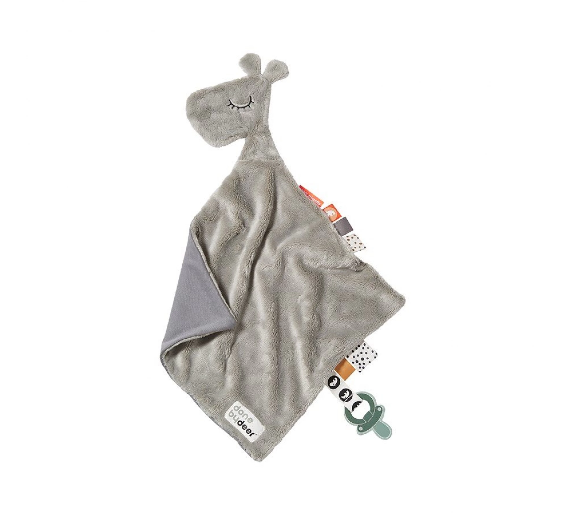 Done By Deer Knuffeldoek Raffi - Grey 3 Done By Deer Knuffeldoek Raffi - Grey