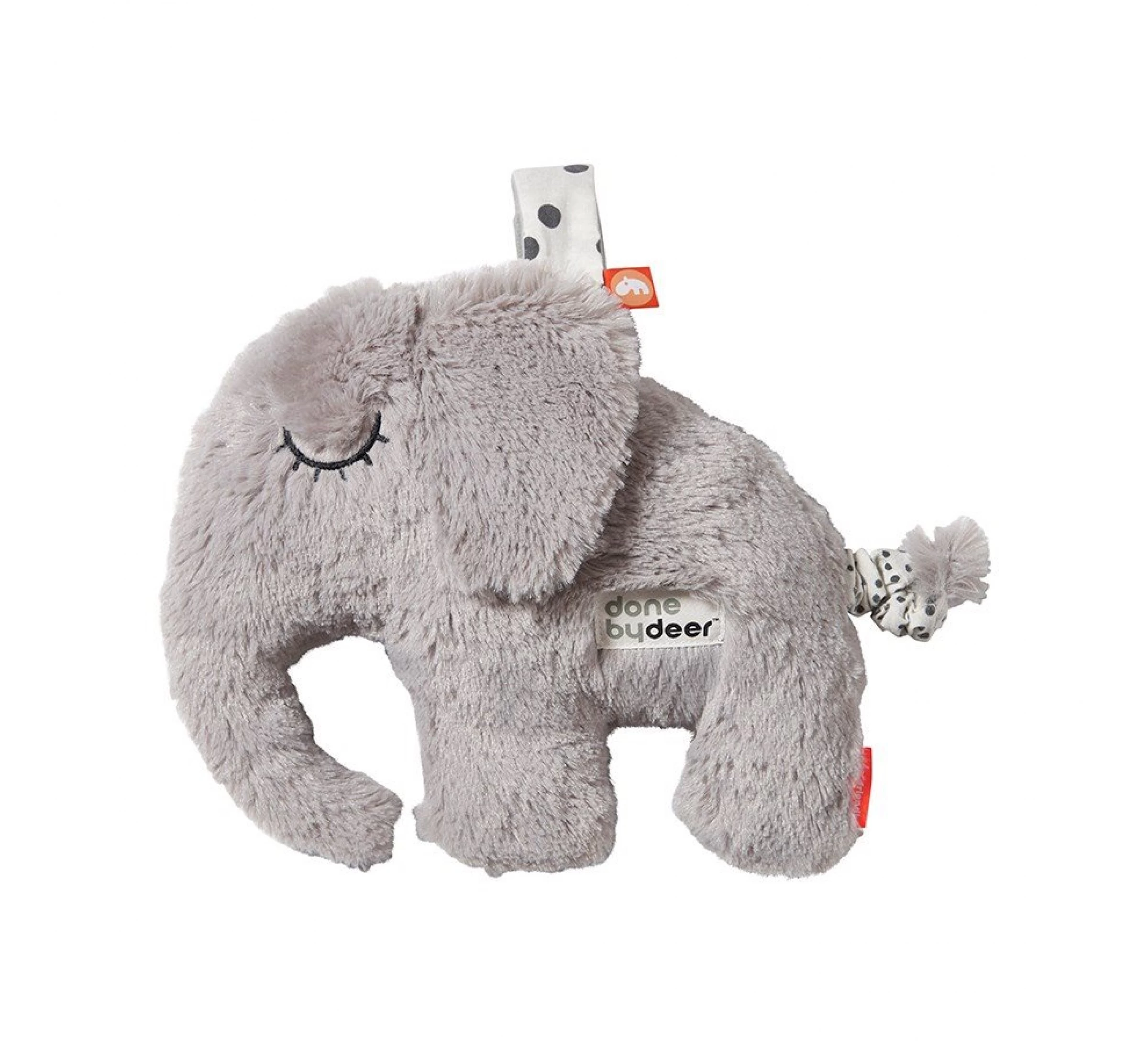 Done By Deer Musical Knuffel - Grey 3 Done By Deer Musical Knuffel - Grey