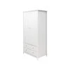 2-Deurskast Luna - White 1 2-Deurskast Luna - White -Baby Bonanza flexa 2 deurskast luna white