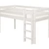Classic Halfhoog Bed Met Rechte Ladder 1 Classic Halfhoog Bed Met Rechte Ladder -Baby Bonanza flexa classic halfhoog bed met rechte ladder