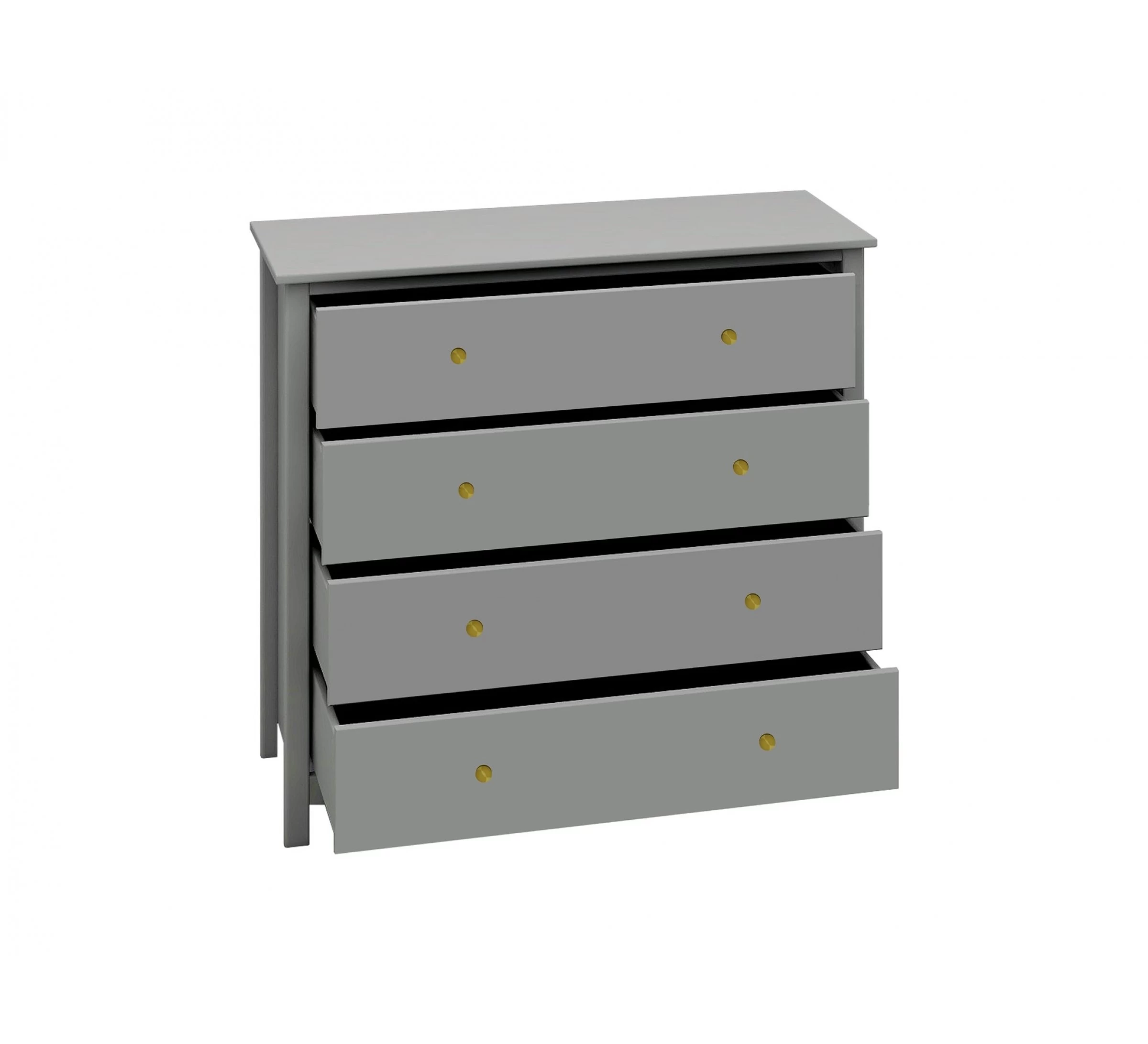 Commode Luna 4-Laden - Grey 7 Commode Luna 4-Laden - Grey - Afbeelding 5