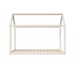 Cottage Eenpersoonsbed - White Wash 5 Cottage Eenpersoonsbed - White Wash -Baby Bonanza flexa cottage eenpersoonsbed white wash 1