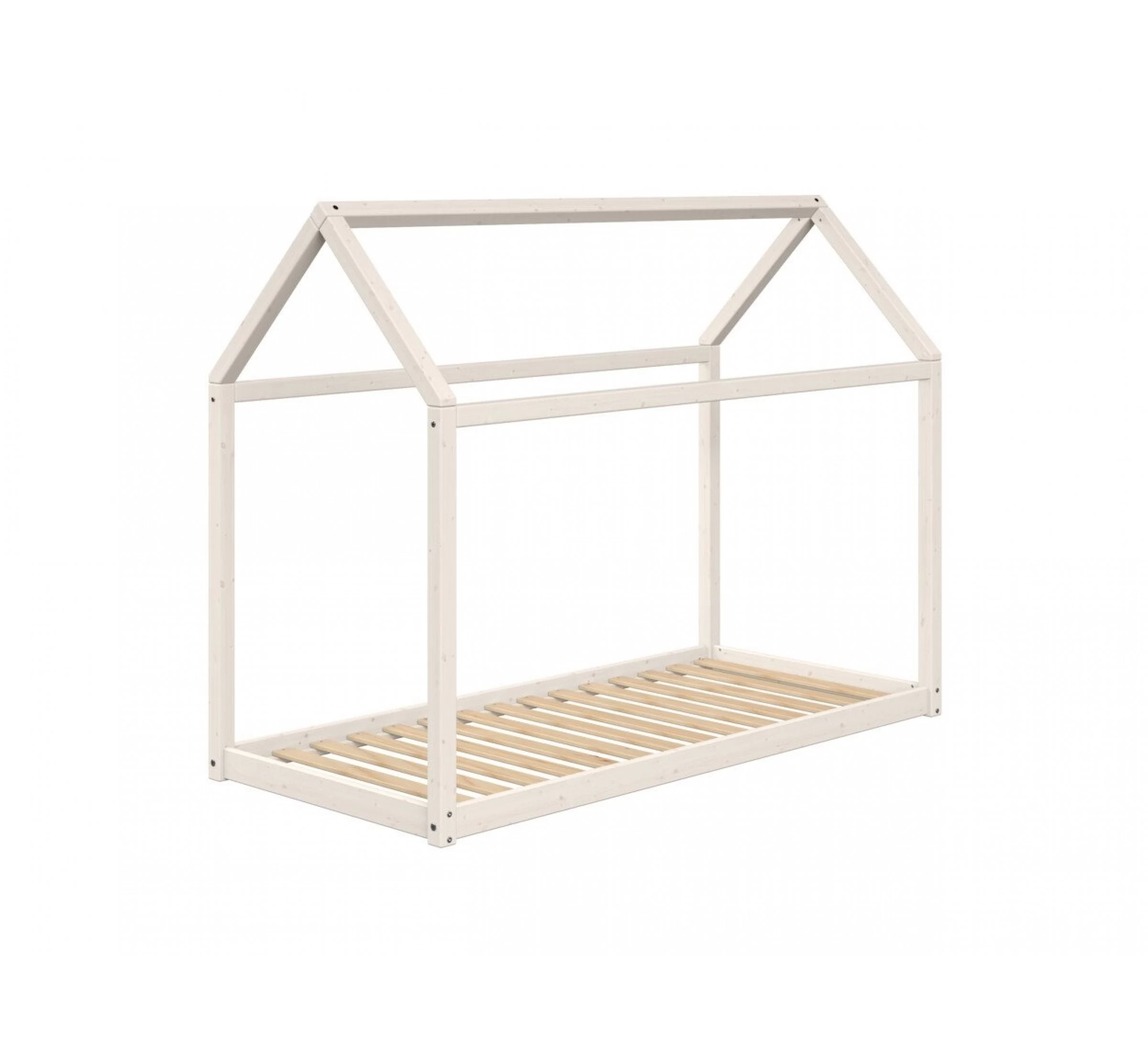 Cottage Eenpersoonsbed - White Wash 3 Cottage Eenpersoonsbed - White Wash