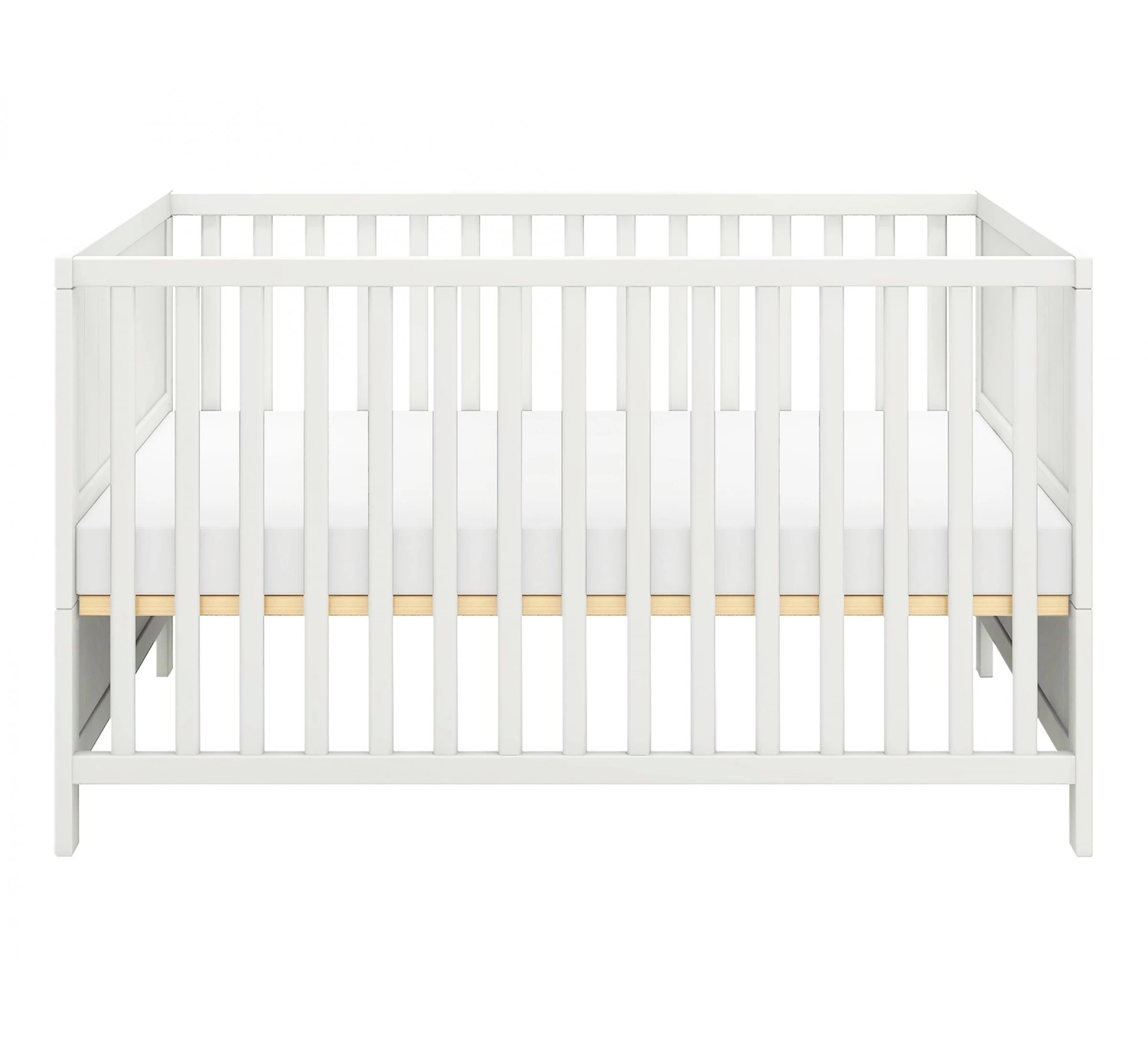 Ledikant Luna Groeven 70x140 - White 4 Ledikant Luna Groeven 70x140 - White - Afbeelding 2