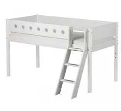 White Halfhoogslaper - Wit