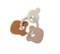 Jollein Bijtring Siliconen - Teddy Bear