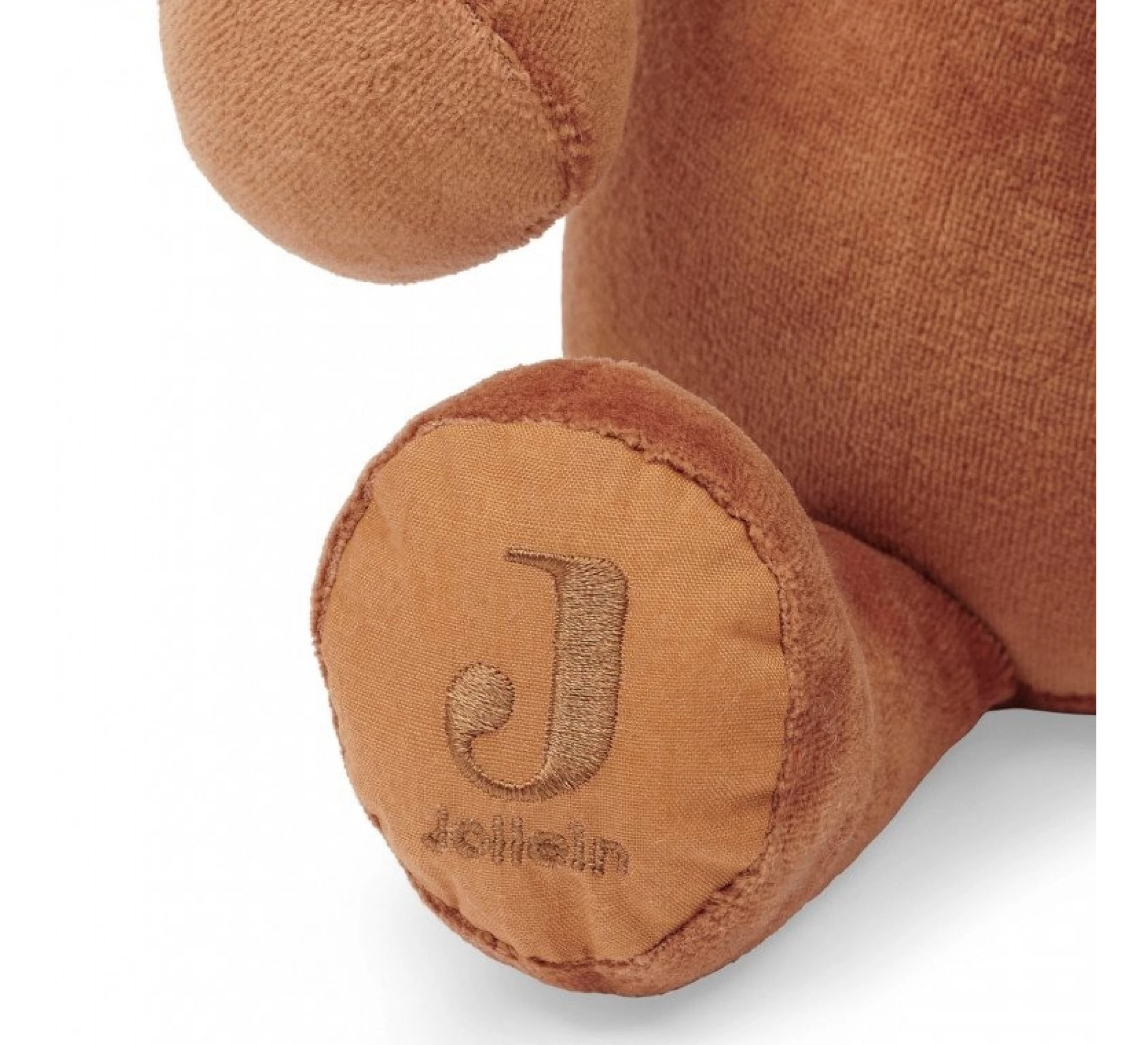 Jollein Knuffel Olifant - Caramel 4 Jollein Knuffel Olifant - Caramel - Afbeelding 2