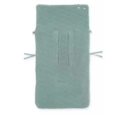 Jollein Voetenzak 0+ River Knit - Ash Green -Baby Bonanza jollein voetenzak 0 river knit ash green 2