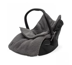 Jollein Voetenzak 3/5 Teddy - Storm Grey