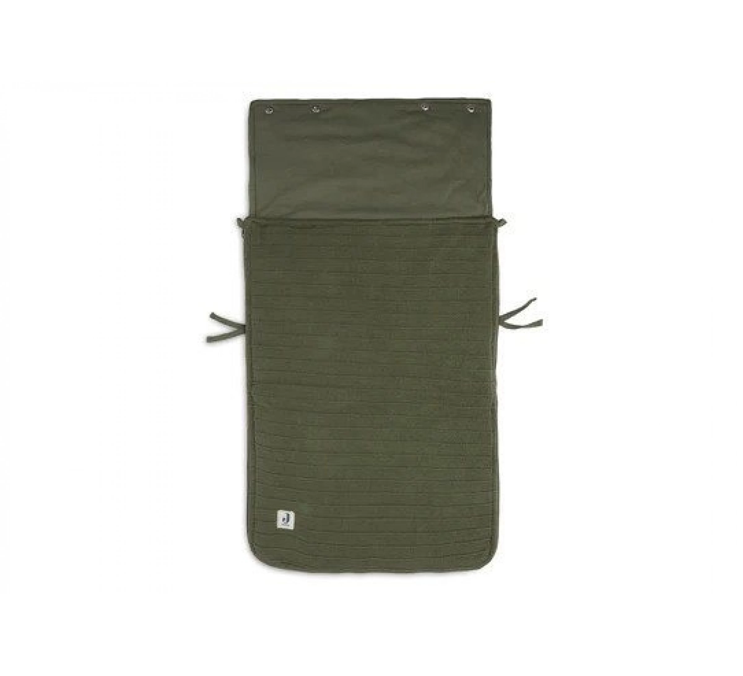 Jollein Voetenzak Groep 0+ Pure Knit - Leaf Green 4 Jollein Voetenzak Groep 0+ Pure Knit - Leaf Green - Afbeelding 2