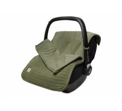 Jollein Voetenzak Groep 0+ Pure Knit - Leaf Green