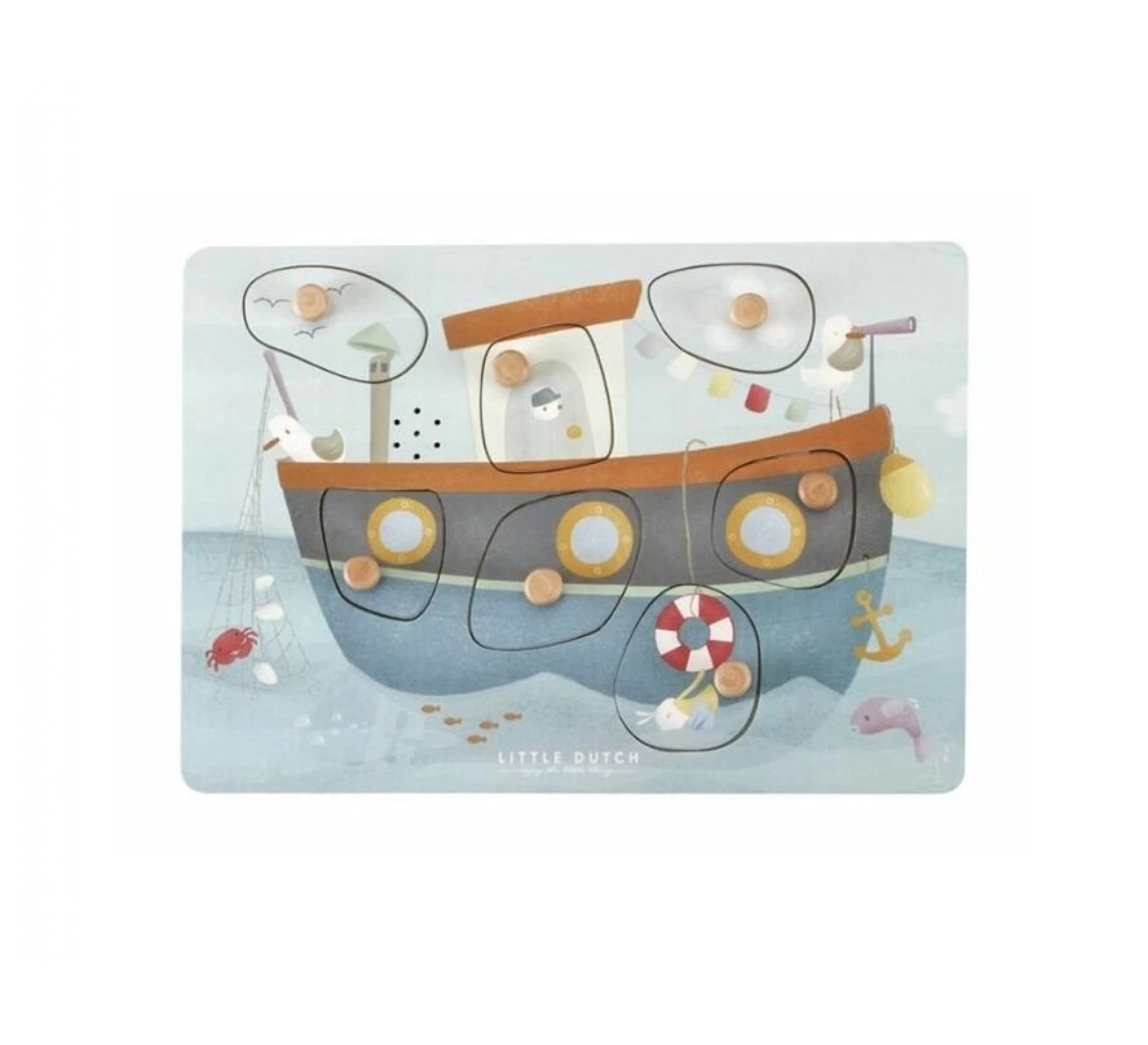 Little Dutch Geluidenpuzzel Sailors Bay 3 Little Dutch Geluidenpuzzel Sailors Bay