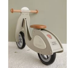 Little Dutch Loopscooter - Olive -Baby Bonanza little dutch loopscooter olive 4