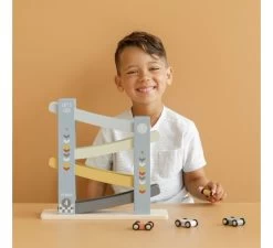 Little Dutch Rollerbaan Cars - Blue 9 Little Dutch Rollerbaan Cars - Blue -Baby Bonanza little dutch rollerbaan cars blue 3