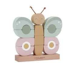 Little Dutch Stapelaar Vlinder FSC