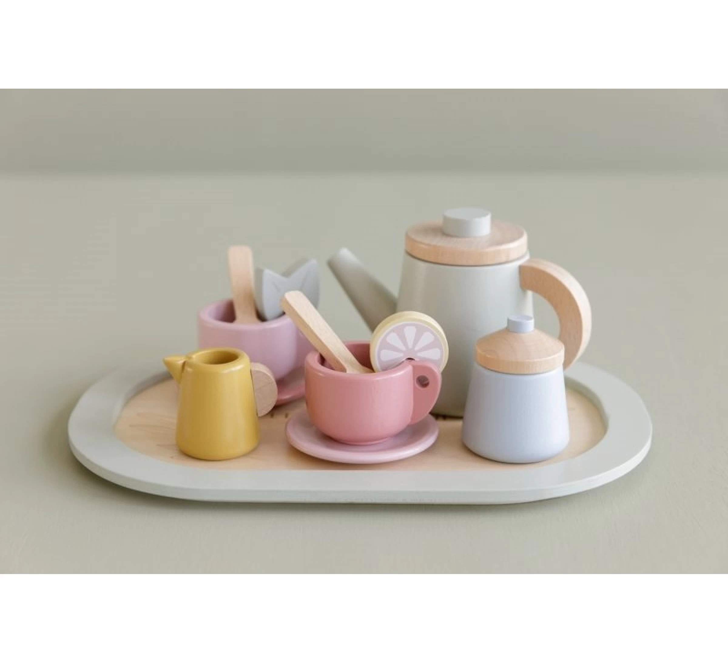 Little Dutch Theeservies Hout 5 Little Dutch Theeservies Hout - Afbeelding 3