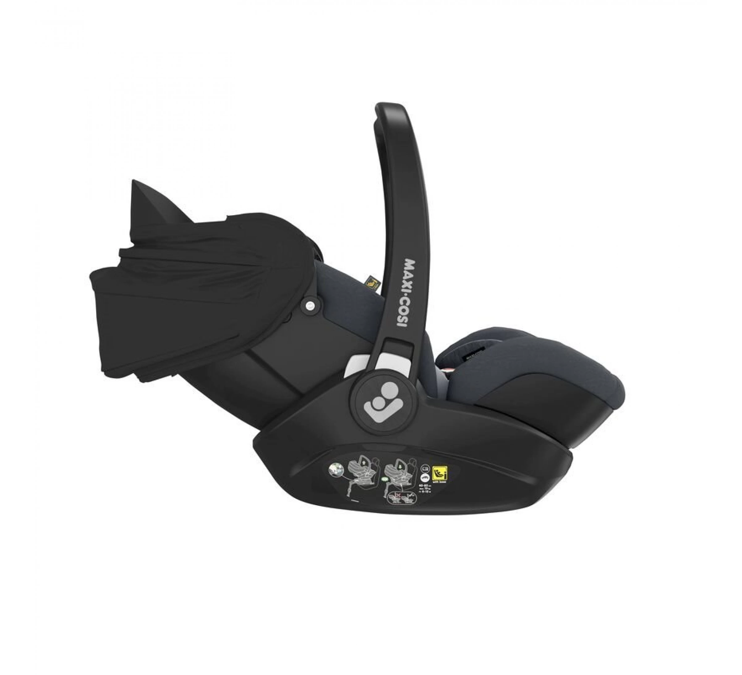 Marble Autostoel Incl. Base - Essential Graphite 6 Marble Autostoel Incl. Base - Essential Graphite - Afbeelding 4