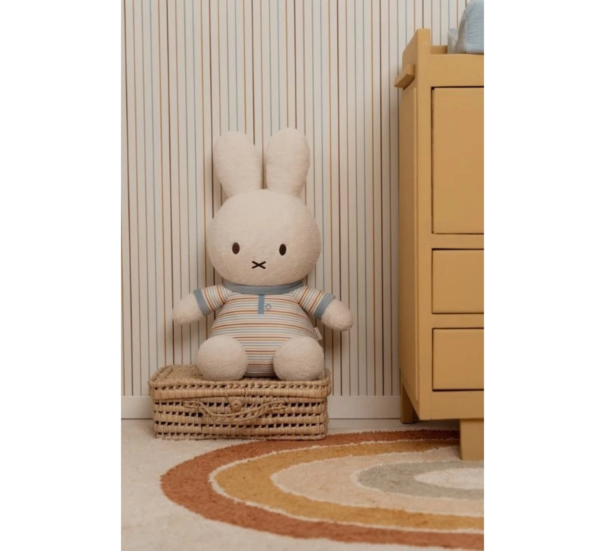 Nijntje&Little Dutch Knuffel 60 Cm Sunny Stripes 4 Nijntje&Little Dutch Knuffel 60 Cm Sunny Stripes - Afbeelding 2