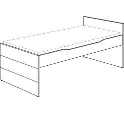 Fiona Kajuitbed 120x200 -Baby Bonanza paidi fiona kajuitbed 120x200 2