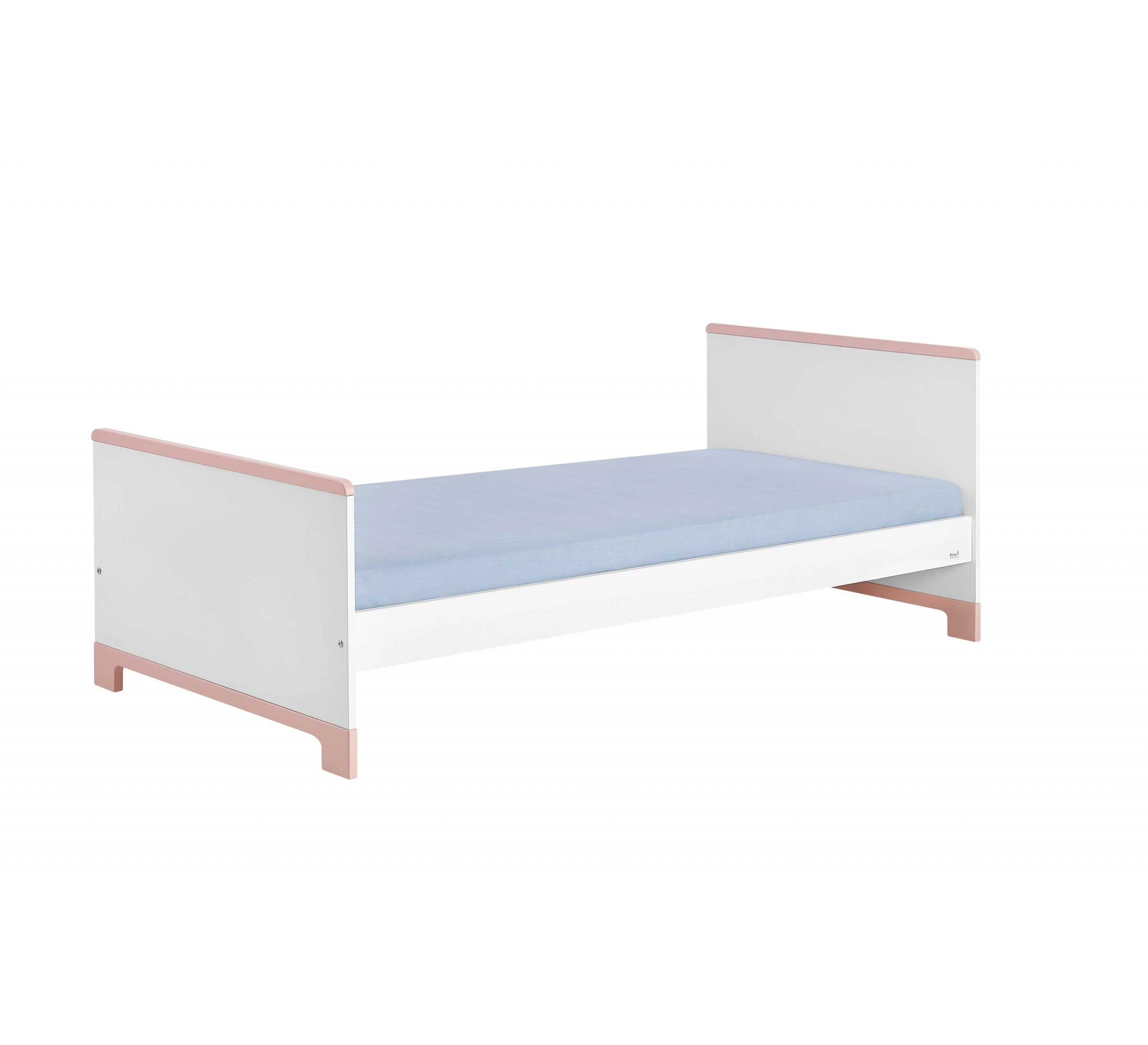 Mini Bed 90 X 200 Cm Wit/roze 3 Mini Bed 90 X 200 Cm Wit/roze