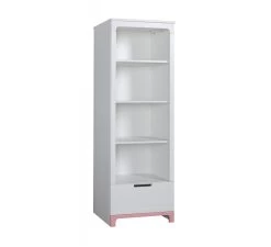Mini Boekenkast Wit/roze