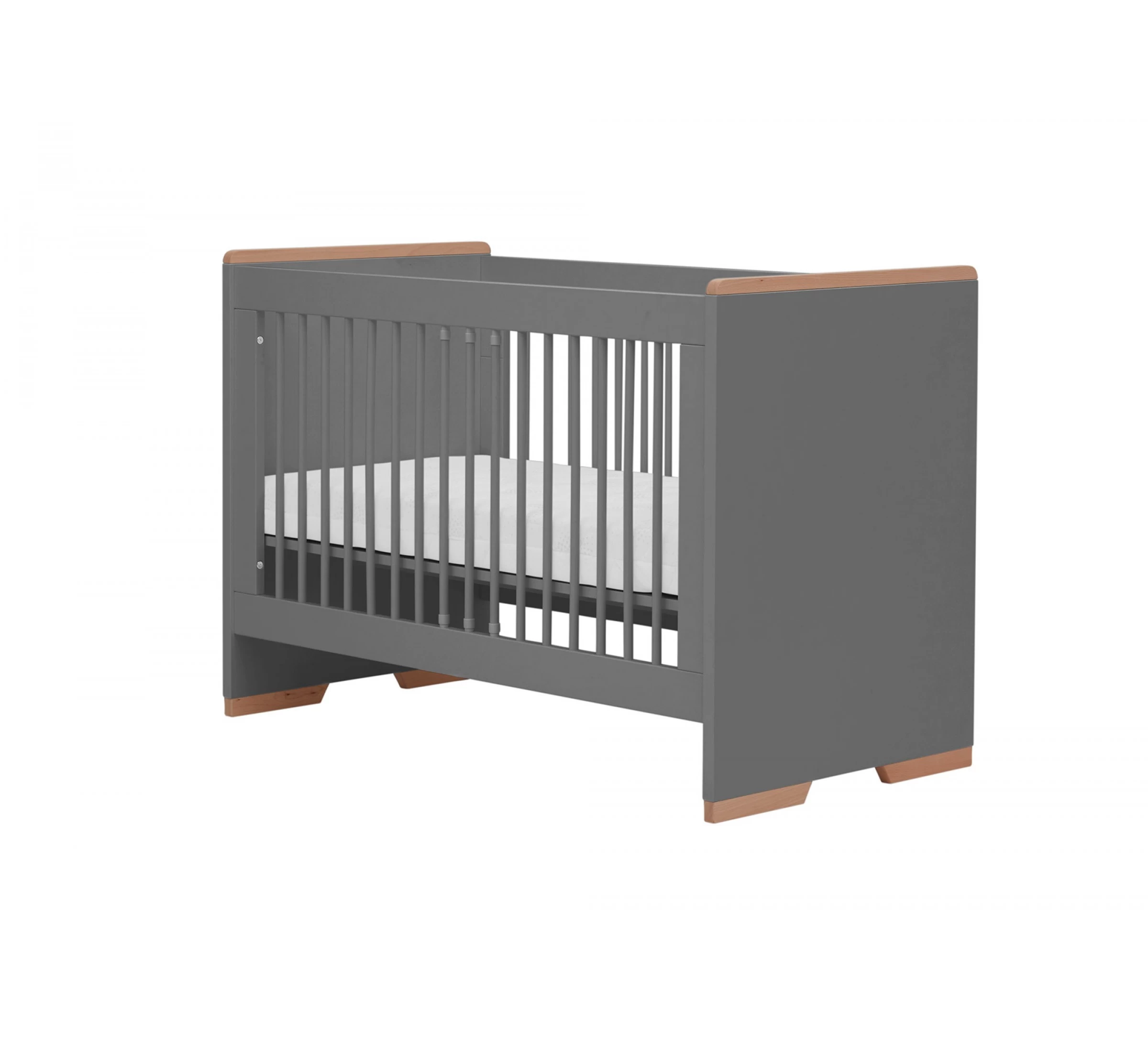 Snap Ledikant 60x120cm - Dark Grey 3 Snap Ledikant 60x120cm - Dark Grey