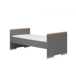 Snap Ledikant 70x140cm - Dark Grey 7 Snap Ledikant 70x140cm - Dark Grey -Baby Bonanza pinio snap ledikant 70x140cm dark grey 2