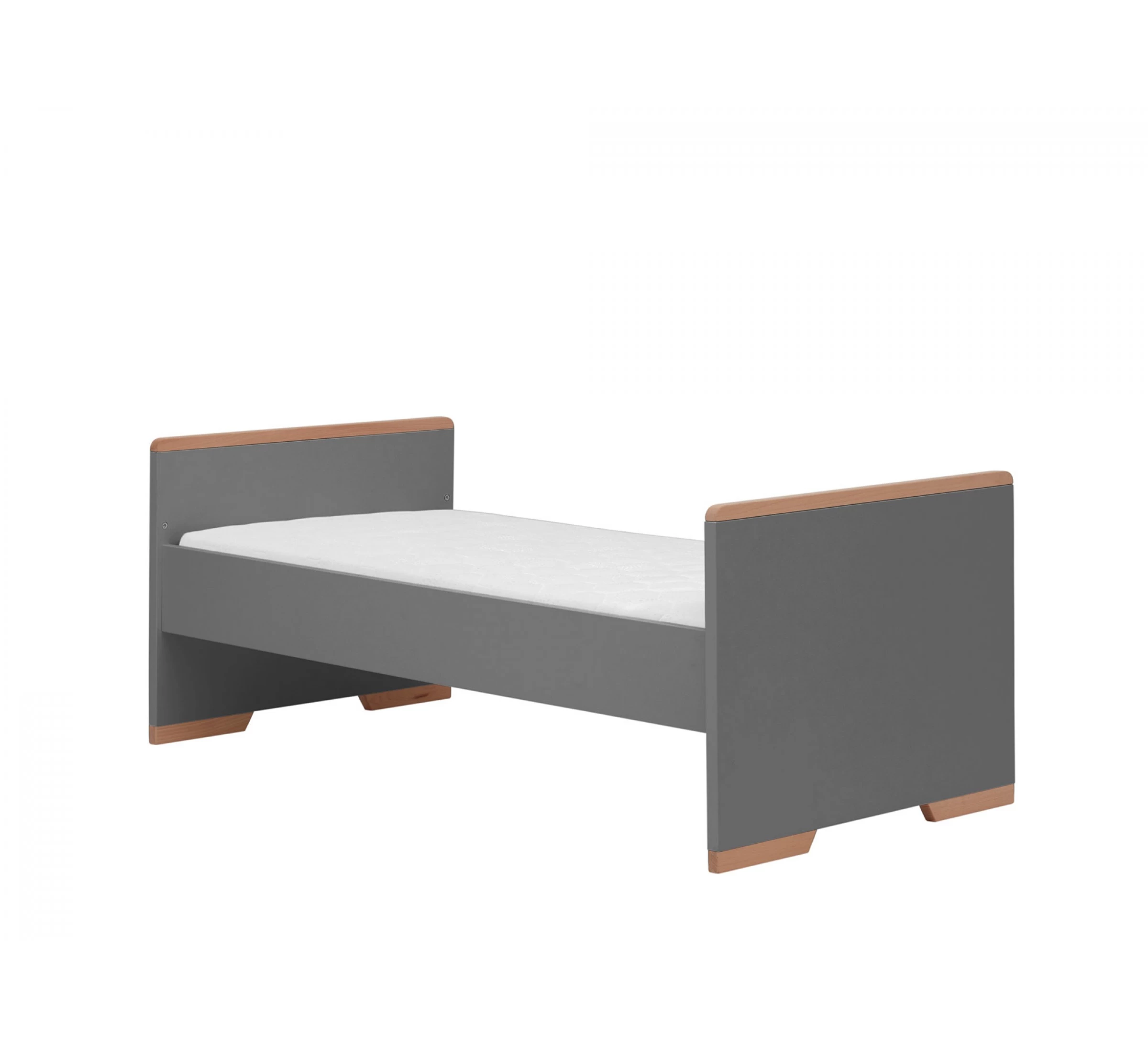 Snap Ledikant 70x140cm - Dark Grey 5 Snap Ledikant 70x140cm - Dark Grey - Afbeelding 3