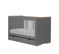 Snap Ledikantlade 70x140cm - Dark Grey