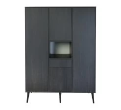 3-deurskast Cocoon XL - Eboni