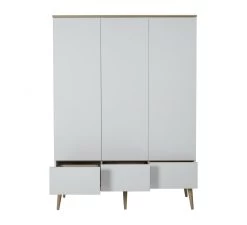 3-Deurskast Flow - White 7 3-Deurskast Flow - White -Baby Bonanza quax 3 deurskast flow white 2