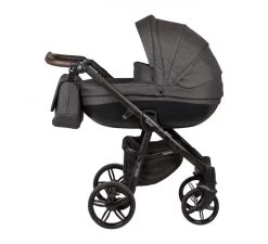 Avenue Kinderwagen Linen Black 7 Avenue Kinderwagen Linen Black -Baby Bonanza quax avenue kinderwagen linen black 1