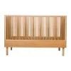 Hai No Ki - Bed 140x70 Natural Ash 2 Hai No Ki - Bed 140x70 Natural Ash -Baby Bonanza quax hai no ki bed 140x70 natural ash