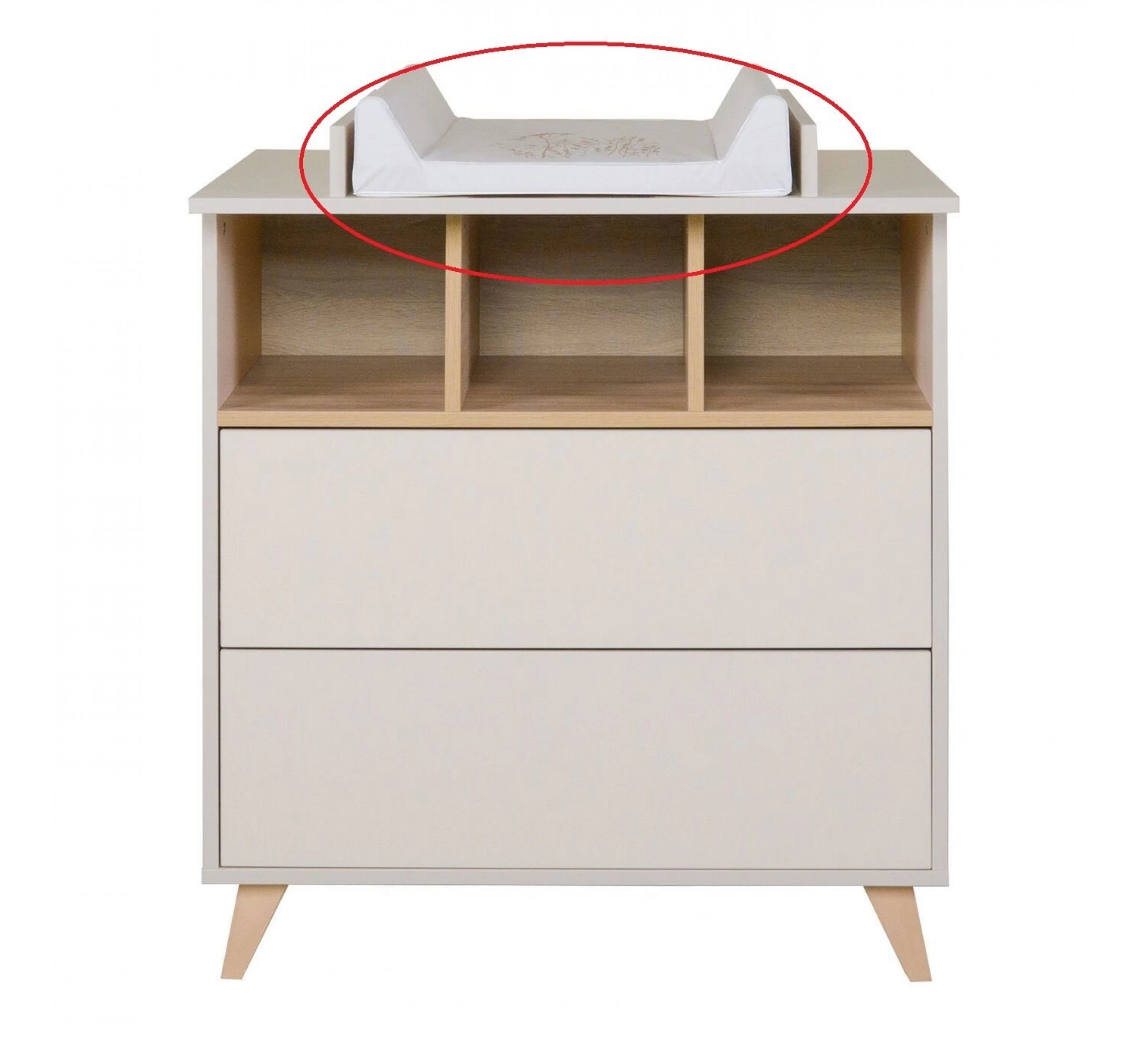 Loft Extensie Commode - Clay 3 Loft Extensie Commode - Clay