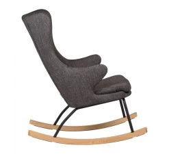 Rocking Adult Chair De Luxe Schommelstoel - Black -Baby Bonanza quax rocking adult chair de luxe schommelstoel black 2