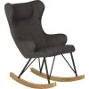 Rocking Kids Chair De Luxe - Black 1 Rocking Kids Chair De Luxe - Black -Baby Bonanza quax rocking kids chair de luxe black
