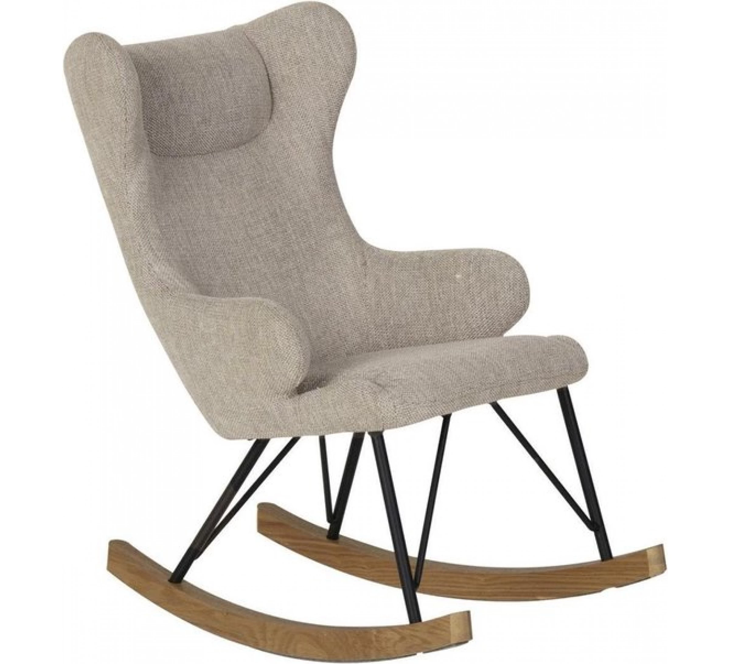 Rocking Kids Chair De Luxe - Sand Grey 3 Rocking Kids Chair De Luxe - Sand Grey