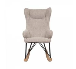 Rocking Kids Chair De Luxe - Sand Grey 8 Rocking Kids Chair De Luxe - Sand Grey -Baby Bonanza quax rocking kids chair de luxe sand grey 1 1