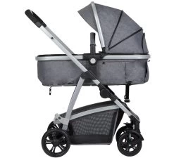 Safety 1st Hello 3-in-1 Kinderwagen - Black Chic -Baby Bonanza safety 1st hello 3 in 1 kinderwagen black chic 2