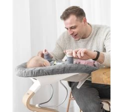 Stokke Nomi® Newborn Set - Grey/Grey Blue -Baby Bonanza stokkeAR nomiAR newborn set grey grey blue 3