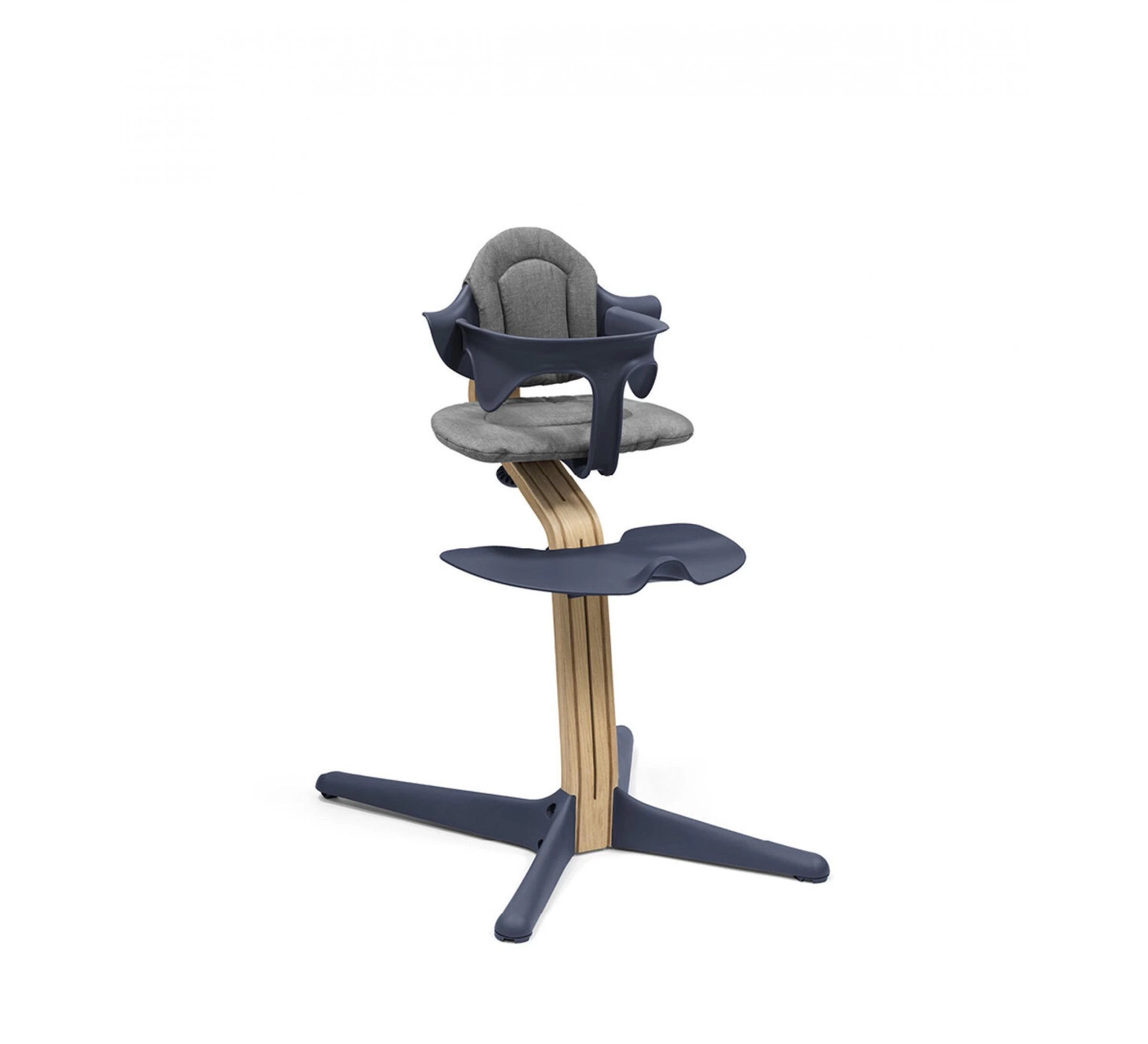 Stokke Nomi® Stoel - Navy/Oak 4 Stokke Nomi® Stoel - Navy/Oak - Afbeelding 2
